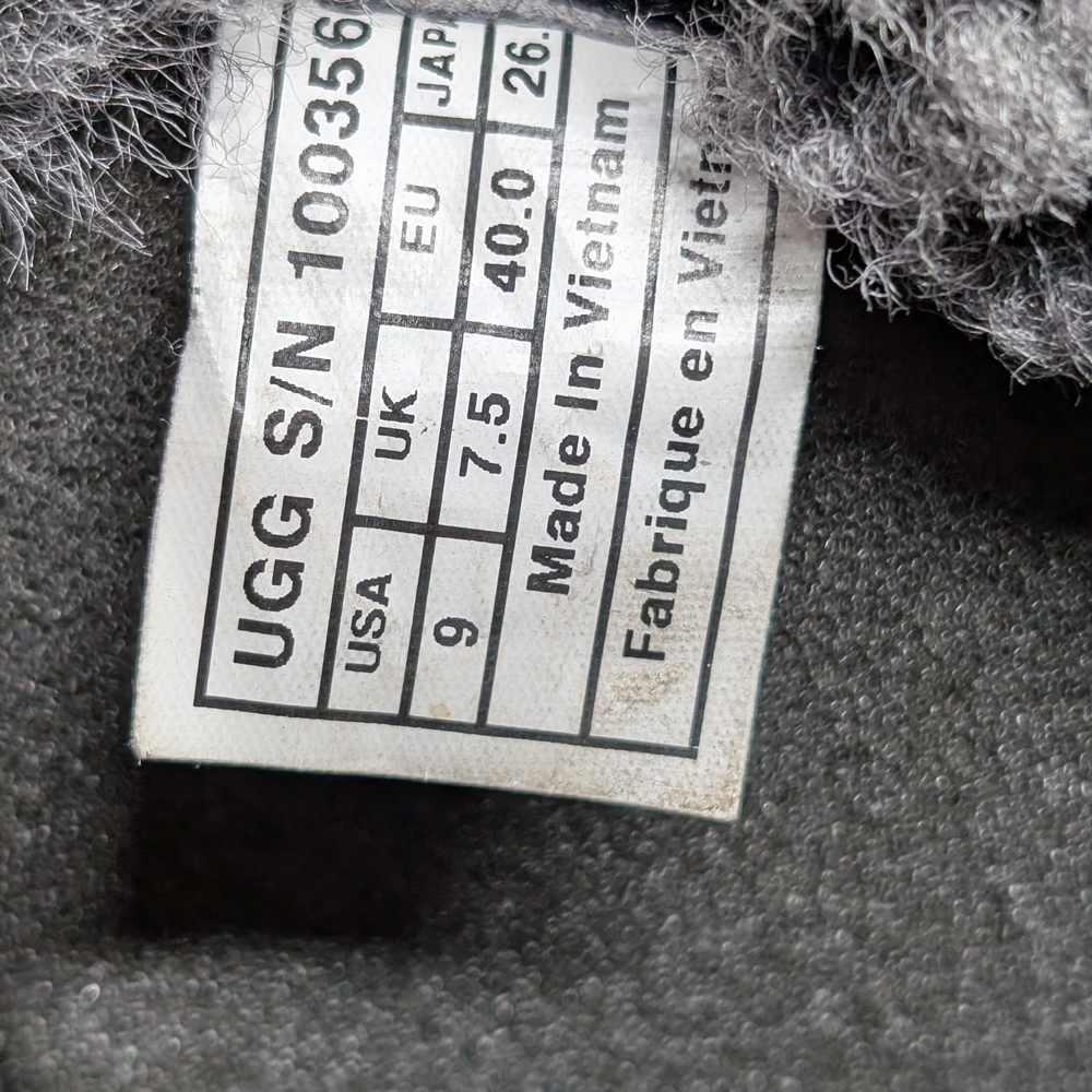 Ugg Sheepskin Leather Moon Boots Women US Size 9 - Picture 8 of 14